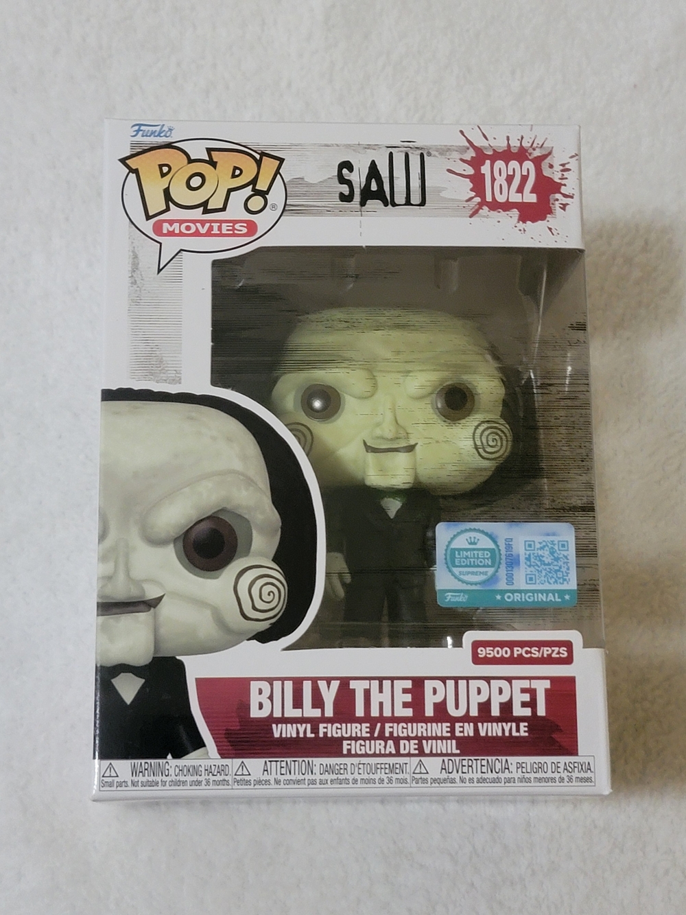 Funko Pop! Billy the Puppet #1822 Limited Edition 9500 👉(Read Description) 🚢🔥